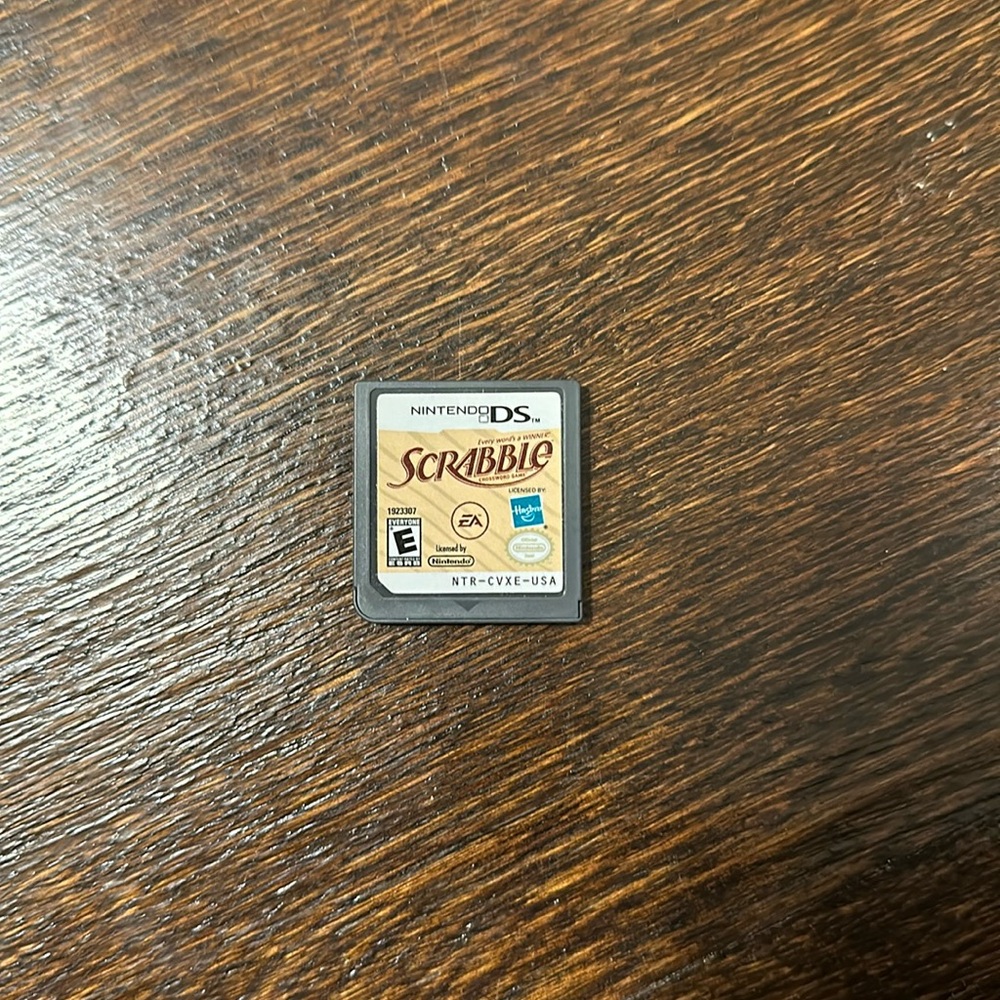 Nintendo DS Scrabble Game